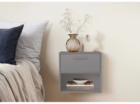 Comodino sospeso grigio Keep by Hammel - Hammel Furniture