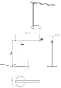 Fabas Luce 3550-30-101-LED Lampada dimmerabile IDEAL LED 10W 230V 3000-6000K ner