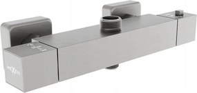 Mexen Cube miscelatore termostatico per doccia, grafite - 77250-66