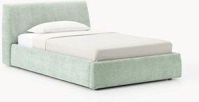 Letto imbottito singolo con contenitore Cloud