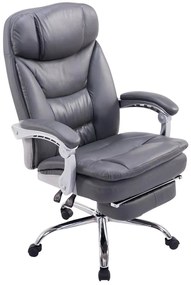 Sedia Ufficio Xl Troy İn Ecopelleercules / Grau