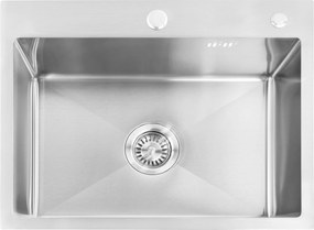 Lavello in acciaio Liam BRUSH NICKEL