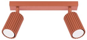 Faretto color mattone 6,5x30 cm Gleam – Sollux