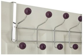 Appendiabiti in metallo bordeaux-argento 41 cm - Premier Housewares