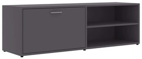 Mobile Porta TV Grigio 120x34x37 cm in Legno Multistrato