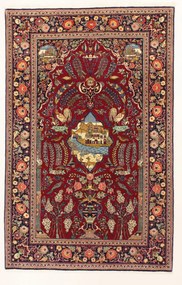 Kashan Tappeto persiano 220 x 140 (Iran) Annodato A Mano