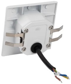 Kanlux 39141 - Lampada LED per gradini con sensore EXIN 2,5W/230V 4000K IP65 bianco squadrato