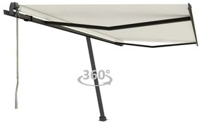Tenda Da Sole Automatica Autoportante 450x350 Cm Crema /