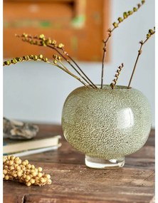 Vaso in vetro fatto a mano color oro (altezza 14 cm) Saia - Bloomingville