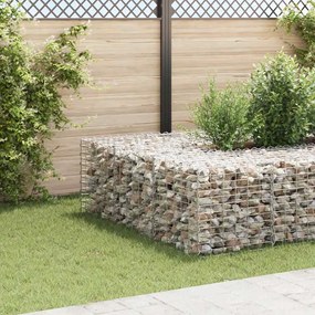 Gabbione Letto Rialzato A Cubo İn Filo Di Acciaio 60x60x60 Cm /