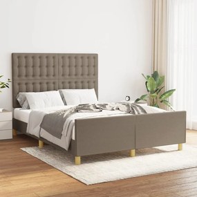 Giroletto Senza Materasso Tortora 140x200 Cm İn Tessuto /