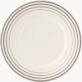 Set di 6 piatti da colazione in Fine Bone China Metropolitan