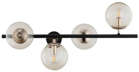 Lampadario a sospensione con supporto rigido LURO 4xE14/40W/230V