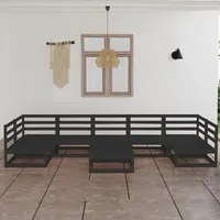 Set Divani da Giardino 8 pz in Legno Massello di Pino cod mxl 41705