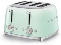 Smeg tostapane tsf03pgeu a 4 fette potenza 2000 w colore verde pastello - 8017709263386