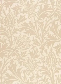 Morris & Co Carta da parati Pure Thistle - Linen
