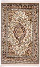 Cashmere Silk Tappeto 130x80 (Indian) Annodato A Mano