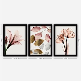 Set di poster in cornice 3 pezzi 35x45 cm - Wallity