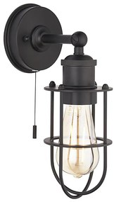 Endon 99948 - Applique da bagno CREW 1xE27/6W/230V IP44 nero