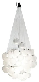 Luceplan - Stochastic 72 Lampada a Sospensione 2700K Bianco Opale Luceplan