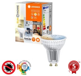 Lampadina LED antibatterica dimmerabile PAR16 GU10/4,9W/230V Wi-Fi - Ledvance