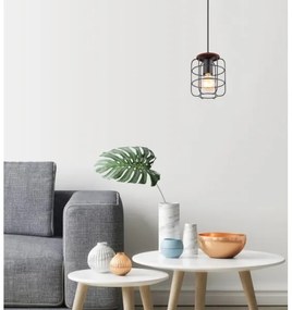 Globo 54037H - Lampadario su filo WILLA 1xE27/40W/230V