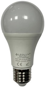 Lampada A Led E27 Con Sensore Crepuscolare 9W 810 Lumen A60 3000K Day Night Sensor