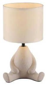 JUST LIGHT. 14190-39 - Lampada da tavolo TED 1xE27/25W/230V beige
