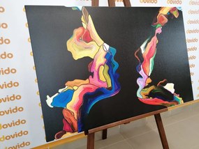 Stampa su tela – Volti astratti di esseri umani