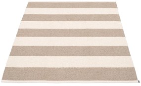 Tappeto da interno/esterno beige/color crema 140x180 cm Bob Mud Vanilla – Pappelina
