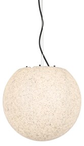 Lampada a sospensione da esterno moderna grigia 35 cm IP65 - Nura