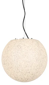 Lampada a sospensione da esterno moderna grigia 35 cm IP65 - Nura