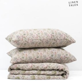 Biancheria da letto singola in colore naturale 140x200 cm Botany 2 - Linen Tales