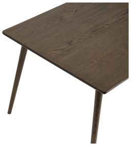 Tavolo da pranzo allungabile marrone con piano effetto rovere 150x90 cm Barrali - Unique Furniture