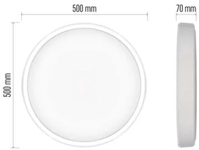 Plafoniera LED dimmerabile GoSmart LED/45W/230V Wi-Fi Tuya + +TC