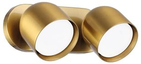 Ideal Lux - Luce Spot da parete a LED DODO 2xGX53/9W/230V ottone