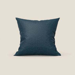 Tobago cuscino disponibile in diversi colori realizzato in tessuto fiammato simil cotone impermeabile T19 blu