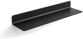 Mensola per bagno Curva L 45.4 cm nero