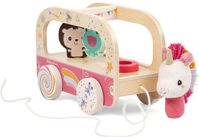 Lilliputiens - Lena l'unicorno magico - autobus in legno