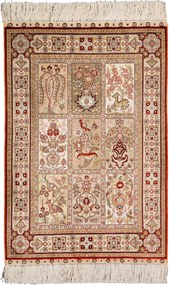 Hereke Tappeto orientale 60 x 90 Beige (Cina) Annodato A Mano