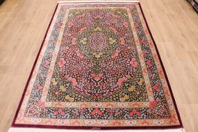 Ghom Tappeto 200x300 (Iran) Annodato A Mano