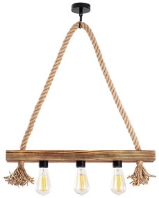 Lampadario su filo EREBOS 3xE27/40W/230V