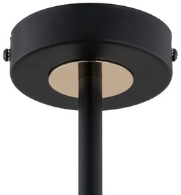 Lampadario a sospensione con supporto rigido LURO 4xE14/40W/230V