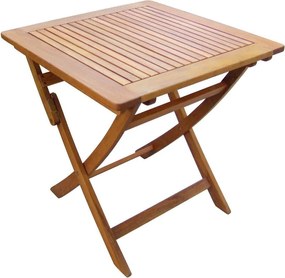 SOLEA - tavolino da giardino pieghevole in legno massiccio di acacia