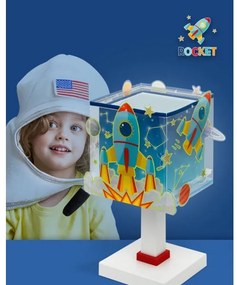Dalber 63351N - Lampada LED per bambini ROCKET 1xG4/4W/230V multicolore