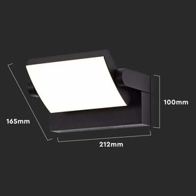 LED Applique da esterno LED/17W/230V 3000K IP65