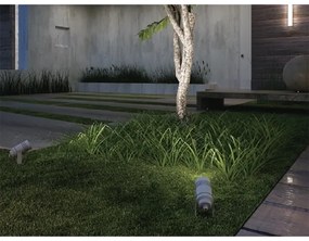 LED2 - Riflettore NAVY 1xGU10/42W/230V antracite IP54