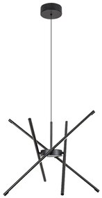 Rabalux 72338 - Lampadario LED a sospensione con filo HENLI2 LED/40W/230V 3000K nero