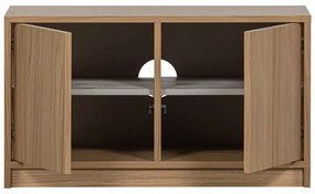 Tavolo TV modulare in rovere colore naturale 77x44 cm Modulair - vtwonen
