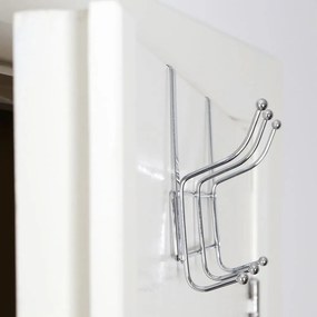 Appendiabiti in metallo argentato 11 cm Chrome - Premier Housewares